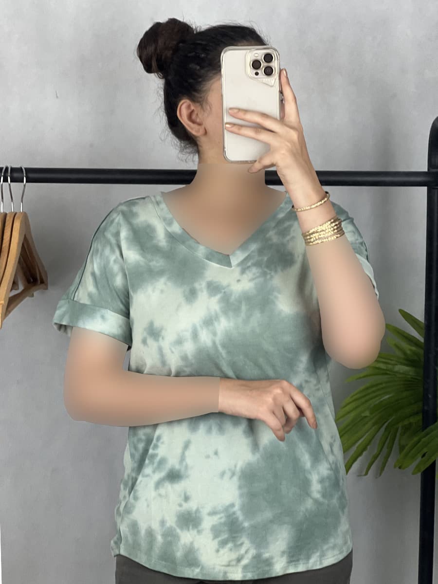 تیشرت زنانه یقه هفت برند CUPIO کد B4136