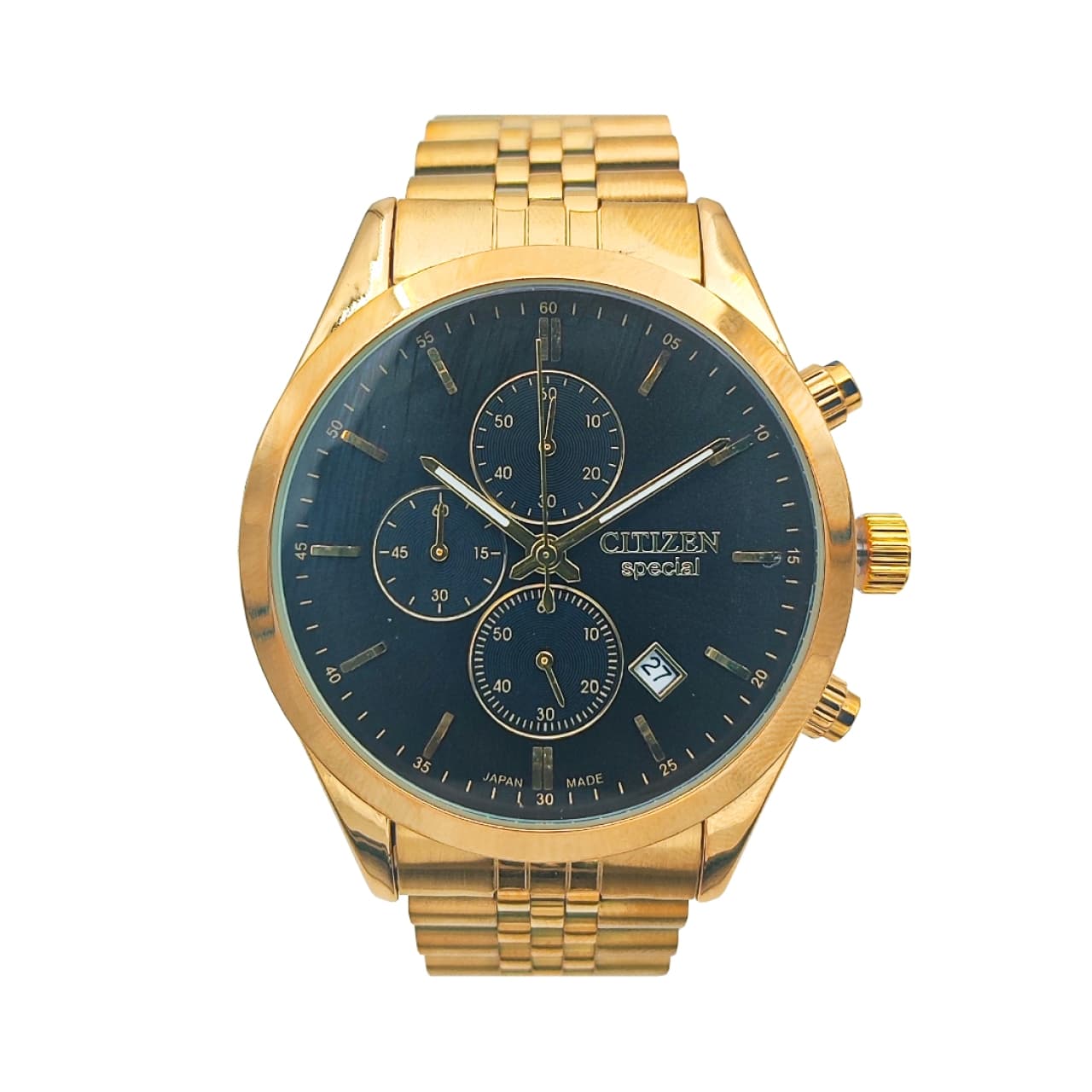 ساعت عقربه‌ای مردانه مدل سیتیزن کد S107334 g-سه موتور فعال