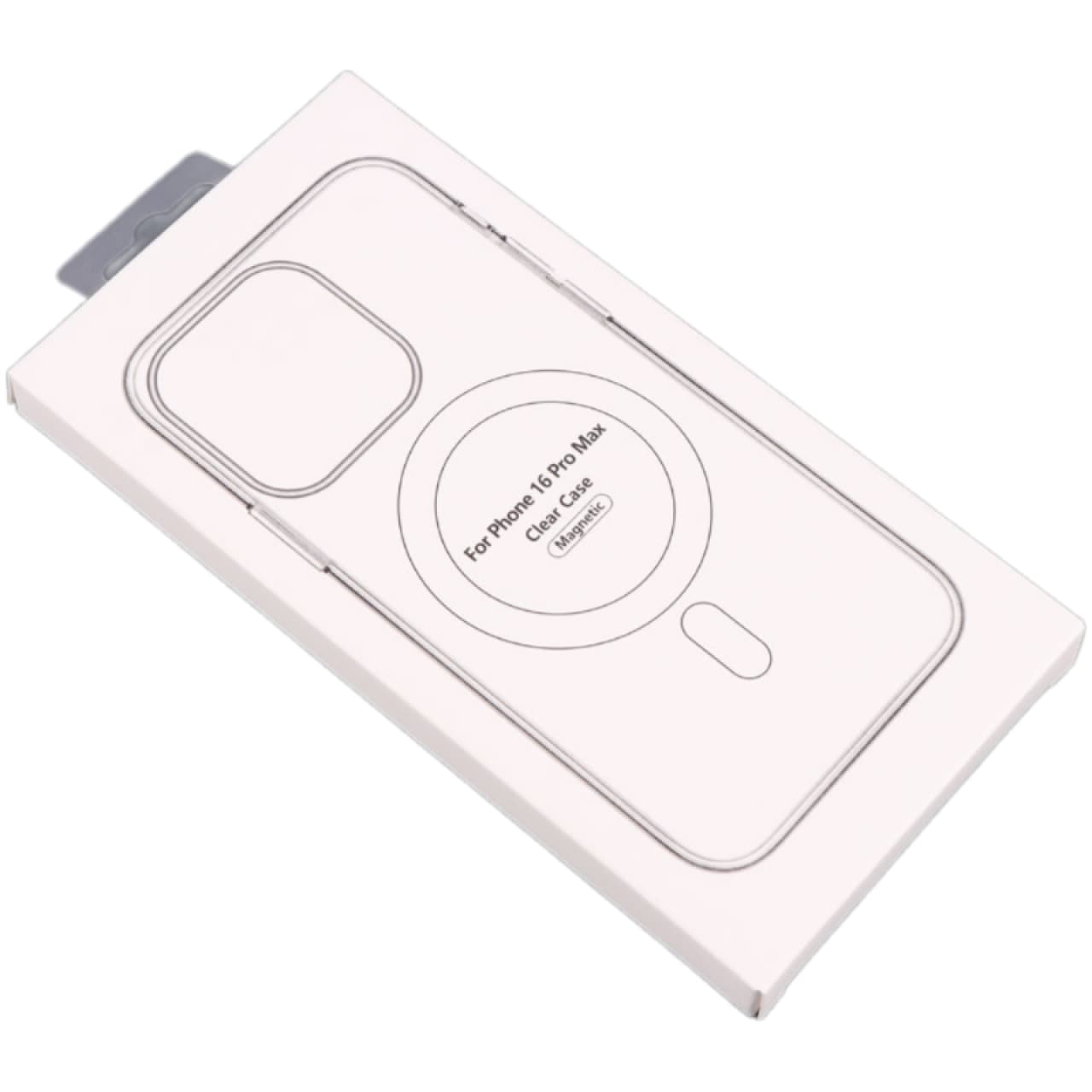 کاور مدل Clear Case Magnetic Mag Safe مناسب برای گوشی موبایل اپل iPhone 16 Pro Max