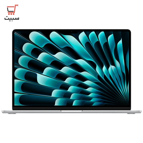 لپ تاپ 15.3 اینچی اپل مدل MacBook Air MRYQ3 2024 Silver