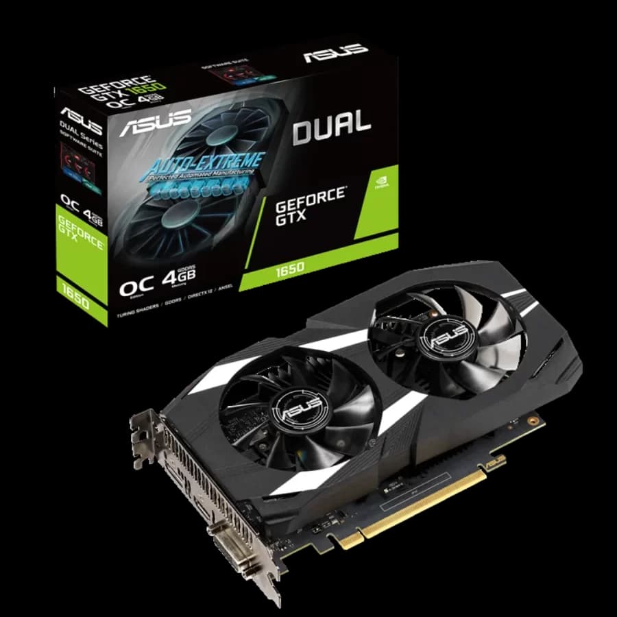 کارت گرافیک ایسوس مدل Dual GTX 1650 4GB OC