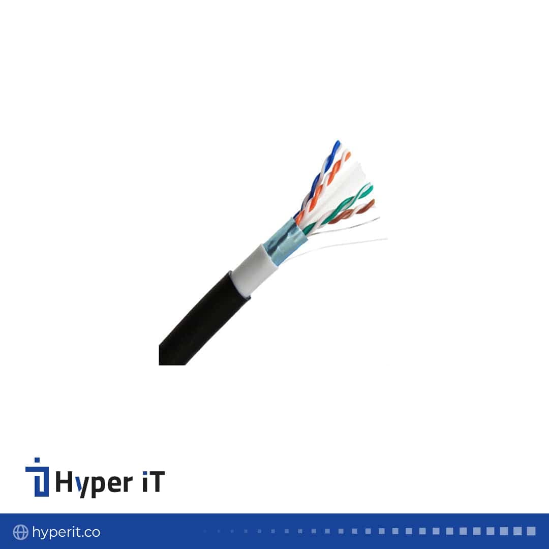 کابل شبکه cat 6 sftp outdoor tak