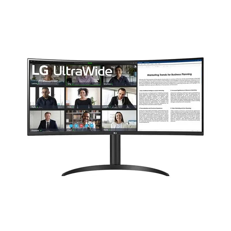 مانیتور ال جی 34 اینچی مدل 34WR55QK-B