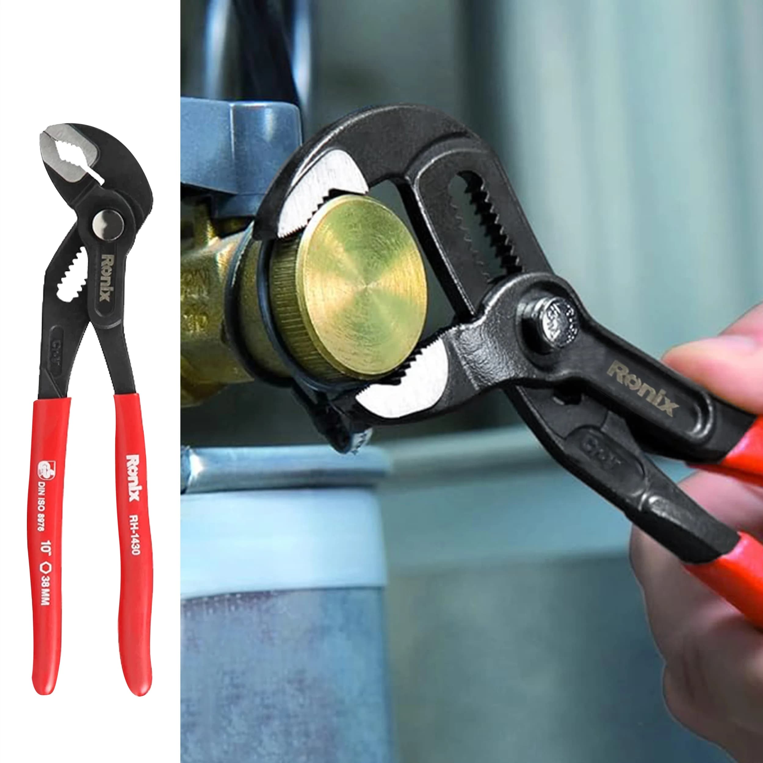 انبر کلاغی رونیکس سایز 10 اینچ مدل RH-1430