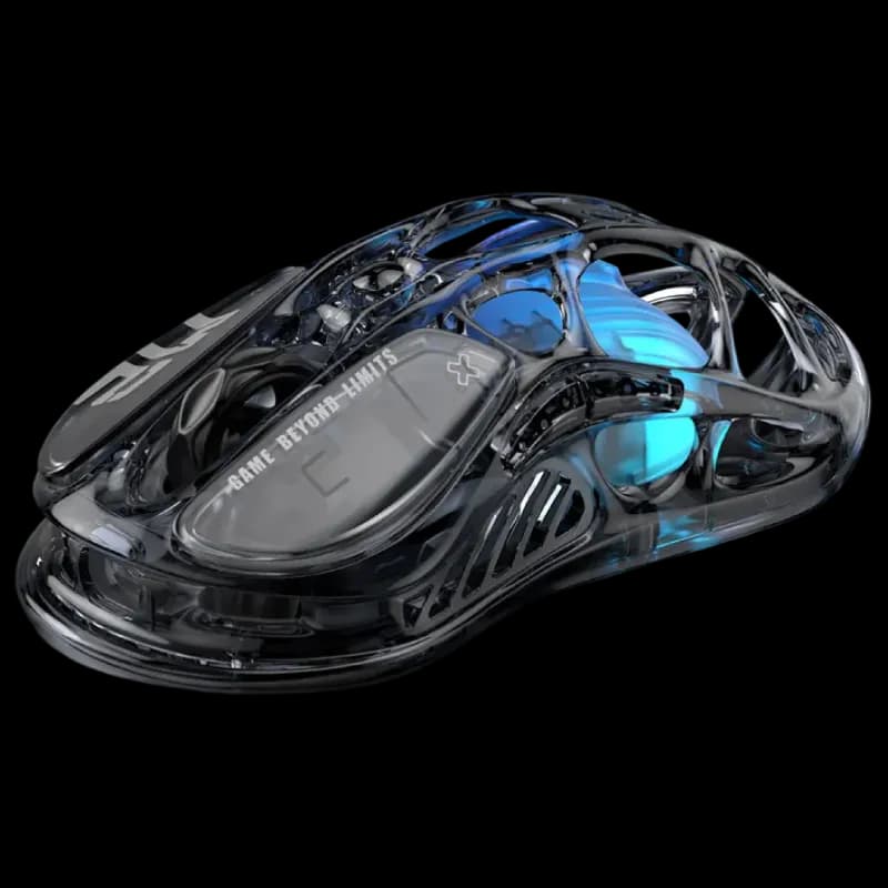 موس گیمینگ گراواستار مدل GravaStar Mercury M2 – Transparent Black