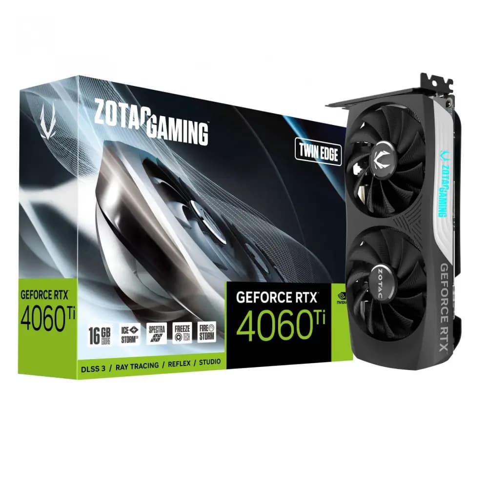 کارت گرافیک زوتک مدل GAMING GeForce RTX 4060 Ti 16GB Twin Edge