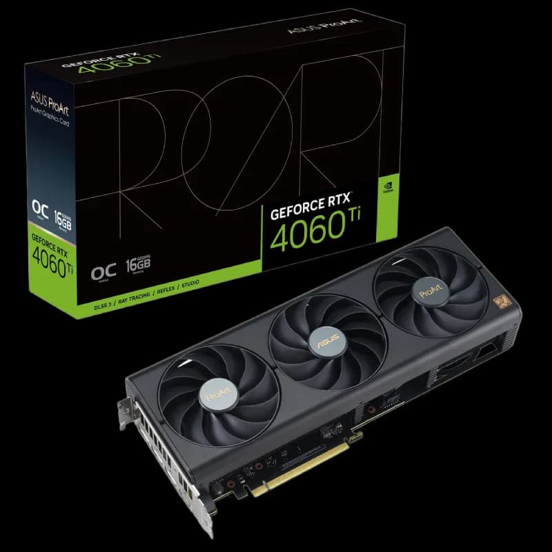 کارت گرافیک ایسوس مدل ProArt RTX 4060 Ti 16GB OC
