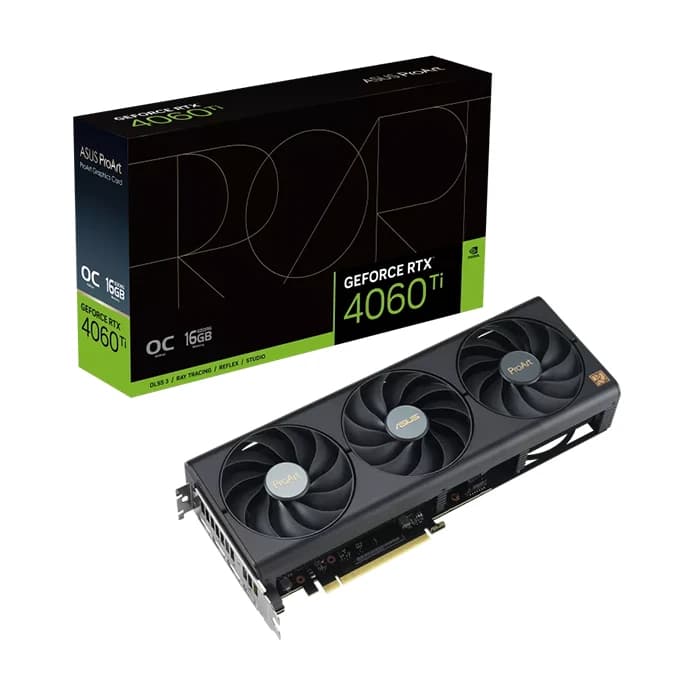 کارت گرافیک ایسوس مدل ProArt RTX 4060 Ti 16GB OC