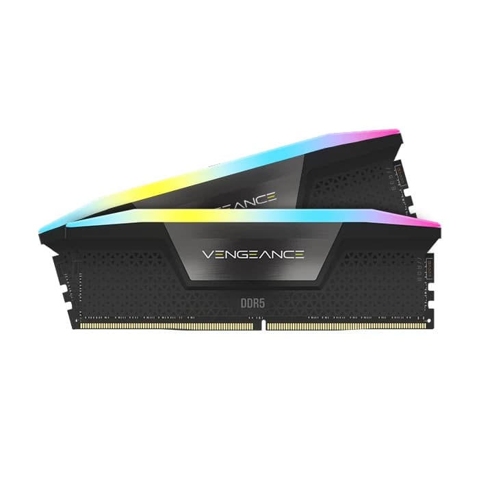 رم کورسیر VENGEANCE RGB 32GB 16GBx2 5200MHz CL40 DDR5
