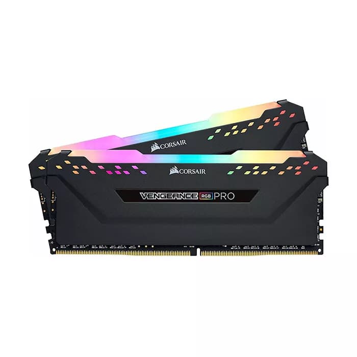 رم کورسیر VENGEANCE RGB PRO 32GB 16GBx2 3200MHz CL16 DDR4