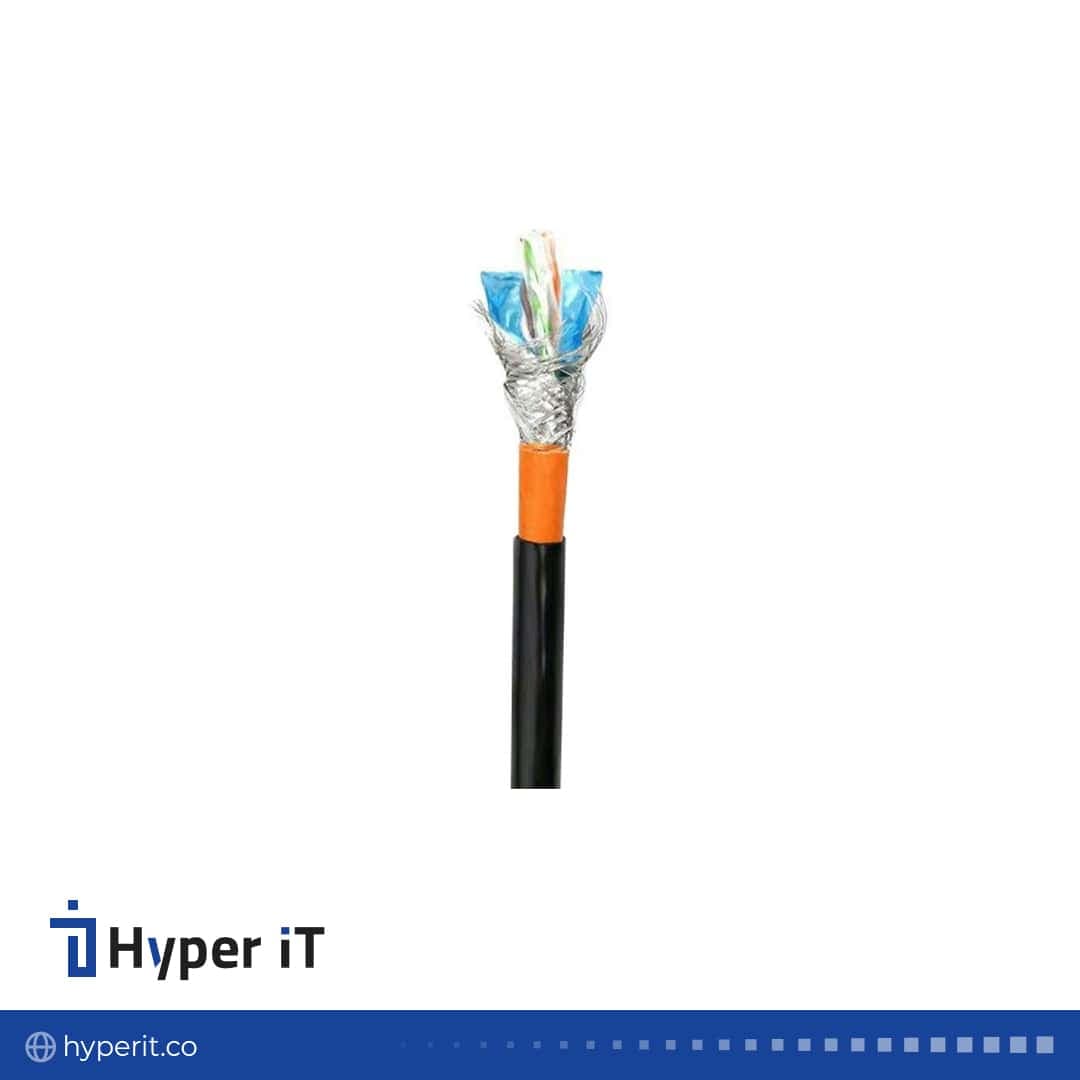 کابل شبکه sftp لگرند cat 6 out door دو ژاکت