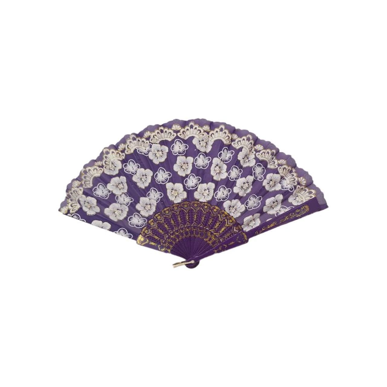 بادبزن دستی طرح گل