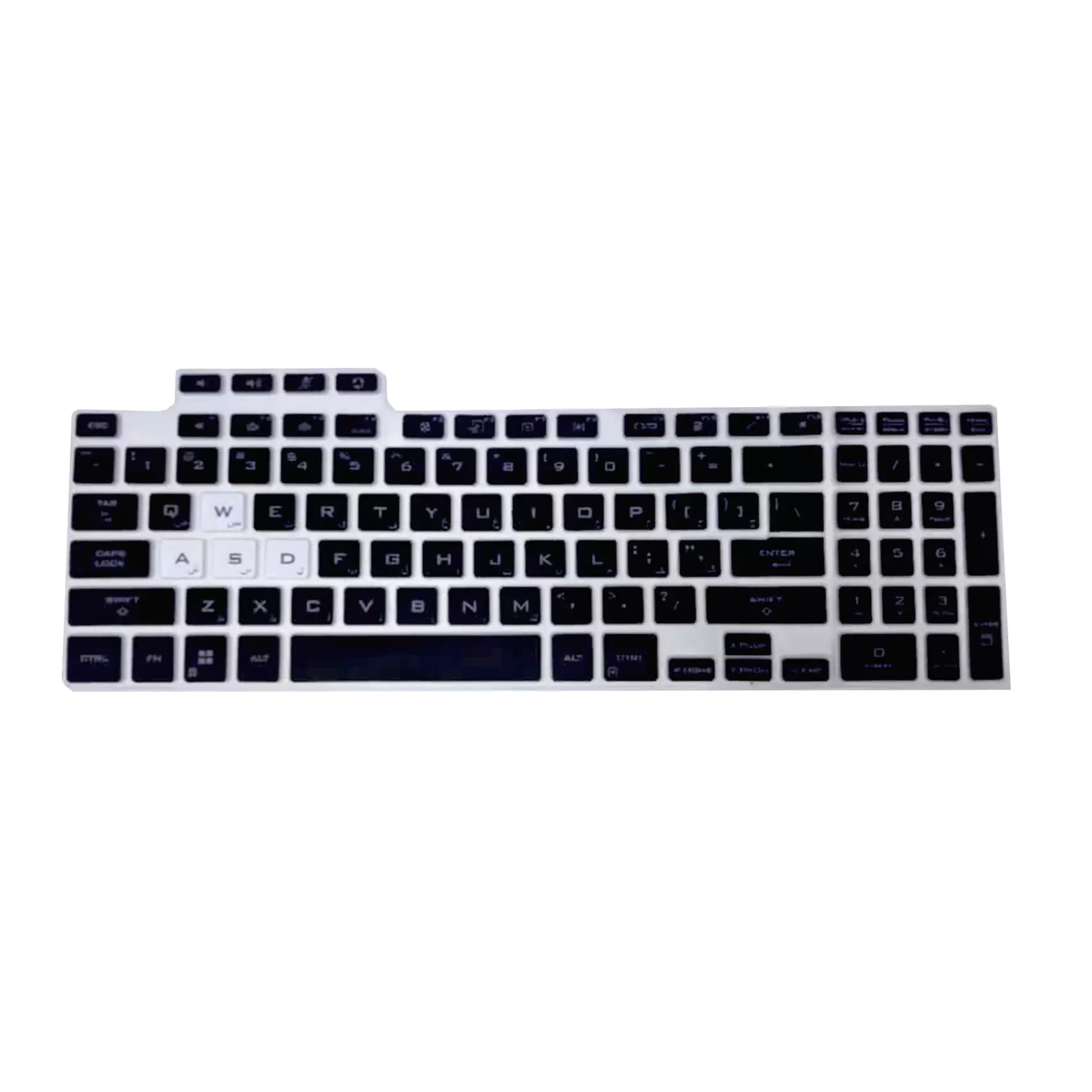 محافظ سیلیکونی کیبورد لپ‌تاپ ایسوس مدل FX507