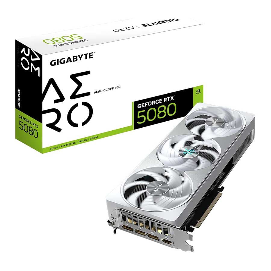 کارت گرافیک گیگابایت مدل GeForce RTX 5080 AERO OC SFF 16G