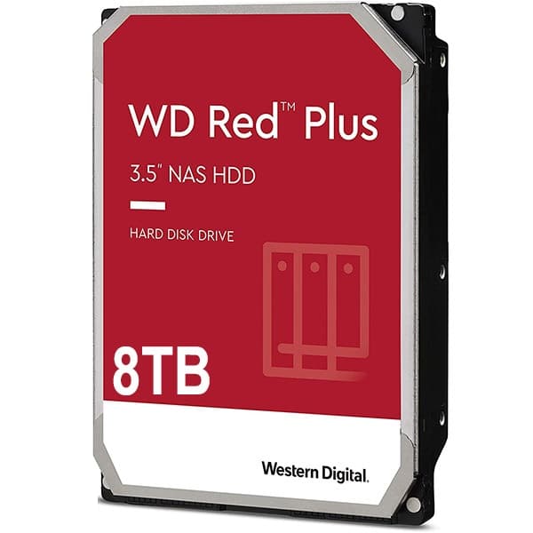 هارد اینترنال وسترن دیجیتال مدل Red Plus 8TB