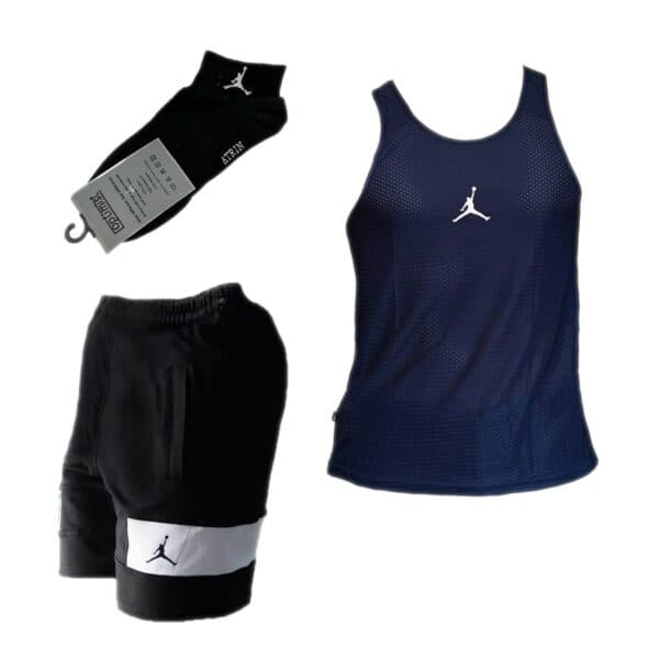 ست ورزشی مردانه رکابی و شلوارک تخفیف دار