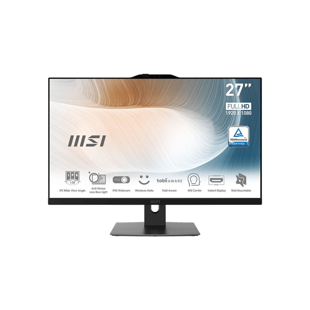 کامپیوتر همه کاره ام اس آی MSI Modern AM272P 1M Black Core5 120U 16GB 1TB SSD Intel