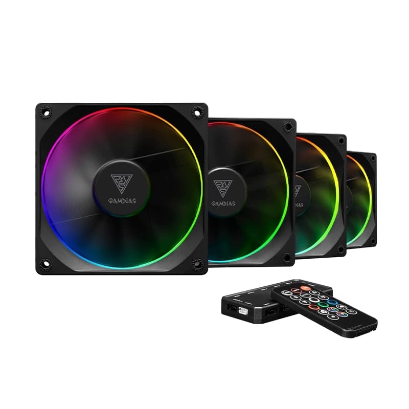 فن کیس گیم دیاس مدل M3-1204R BK