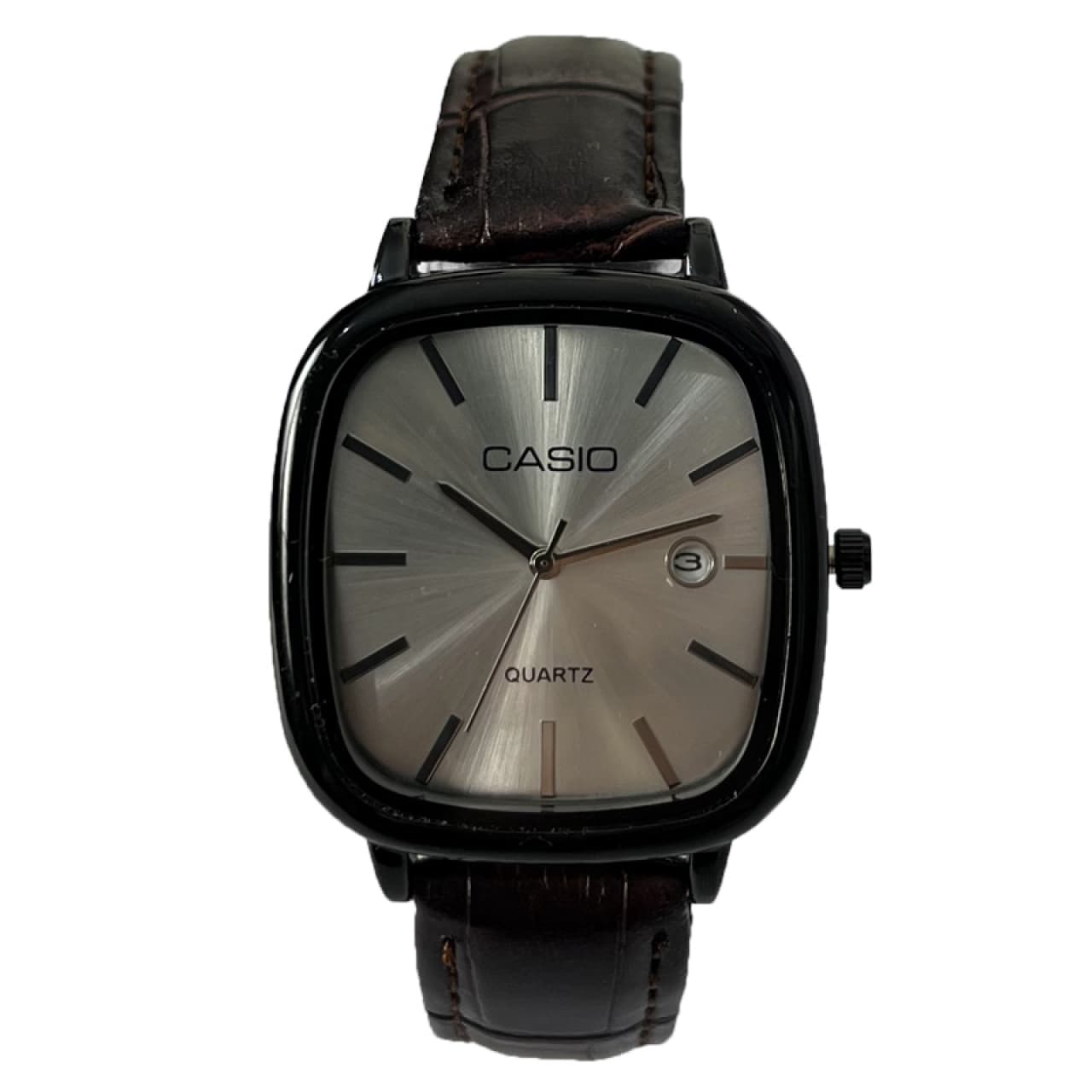 ساعت مچی مردانه کاسیو CASIO چرم مدل 136