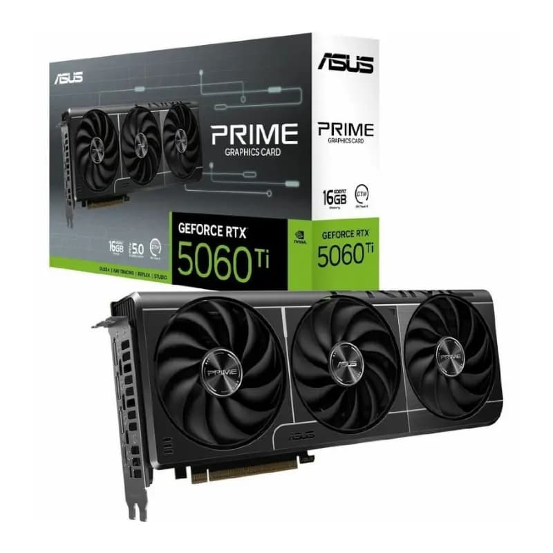 کارت گرافیک ایسوس مدل Prime GeForce RTX 5060 Ti حافظه 16 گیگابایت