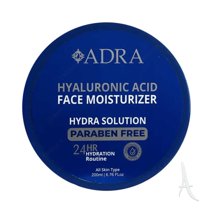 کرم آبرسان آدرا حاوی هیالورونیک اسید کاسه ای