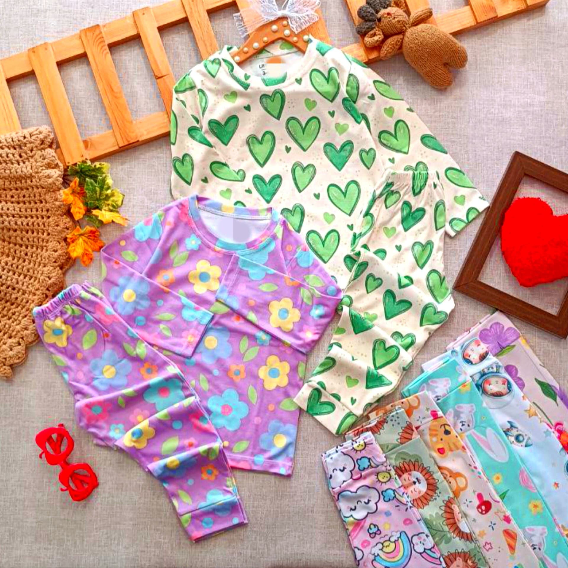 ست راحتی خانگی آستین بلند