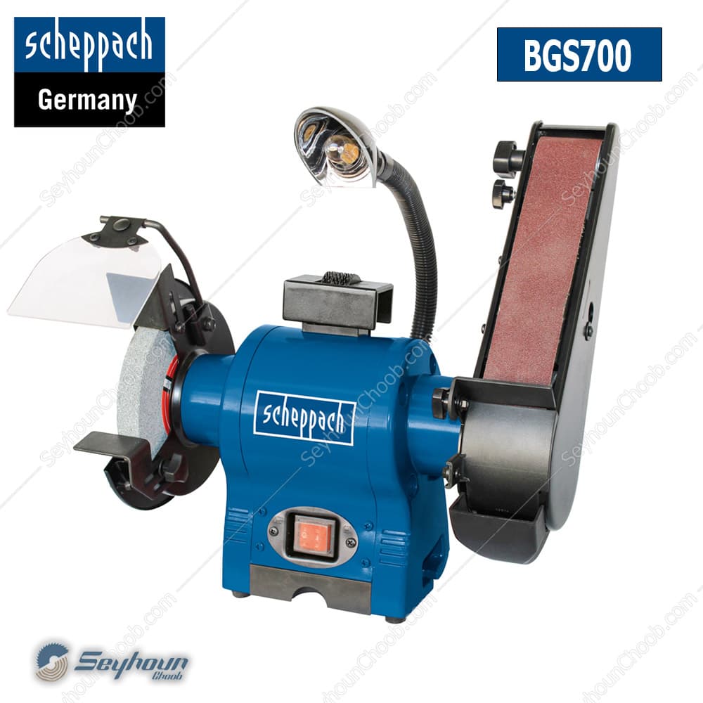 سنگ رومیزی و سنباده رومیزی نواری 370 وات شپخ مدل 4903303901 – BGS700