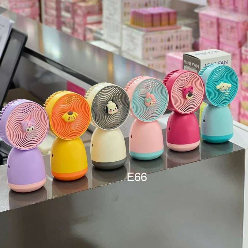 مینی فن پنکه شارژی مدل فانتزی E66