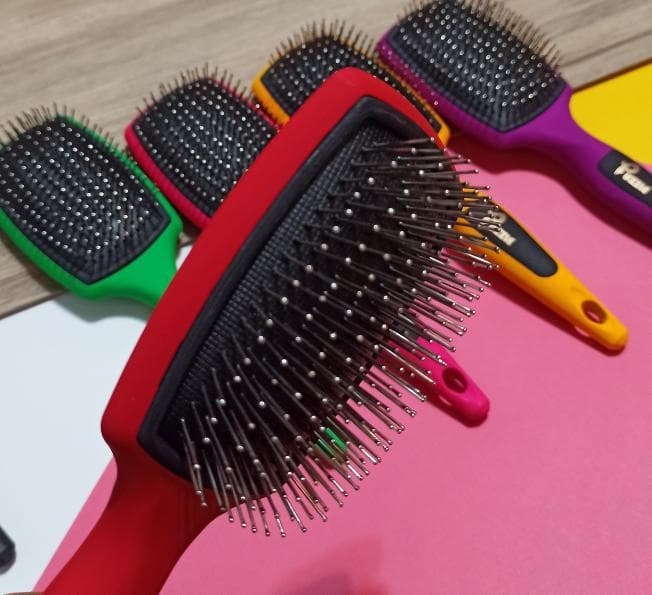 برس مو رنگی مات