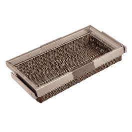 کشو لباس حصیری عرض 90 کرم رونیا مدل 6050290S سری ویولت