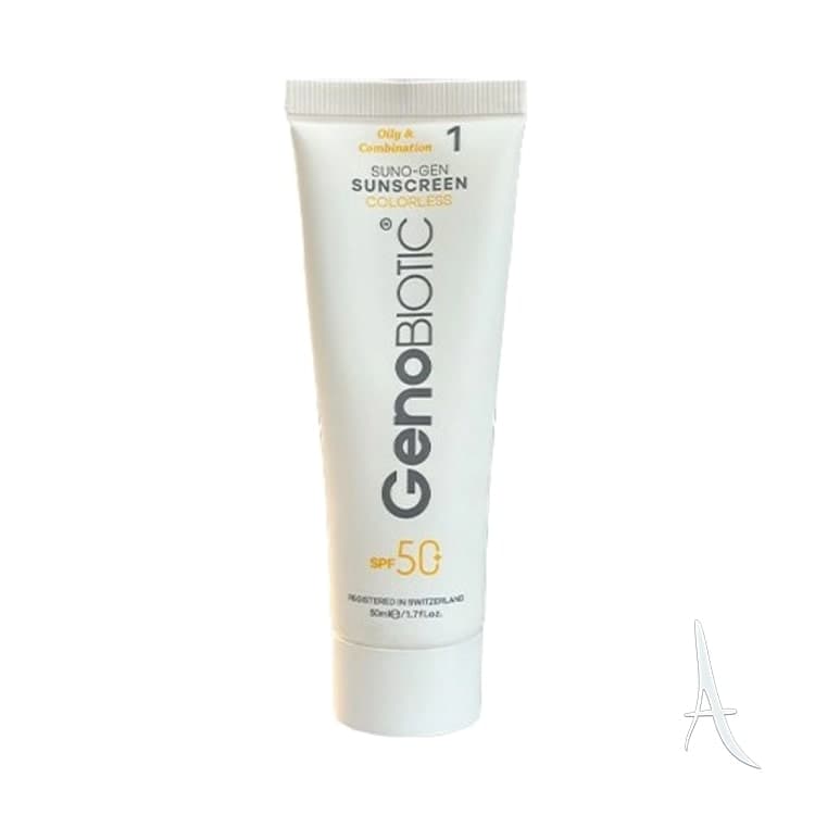 کرم ضد آفتاب ژنو بایوتیک اس پی اف 50 مخصوص پوست چرب و مختلط