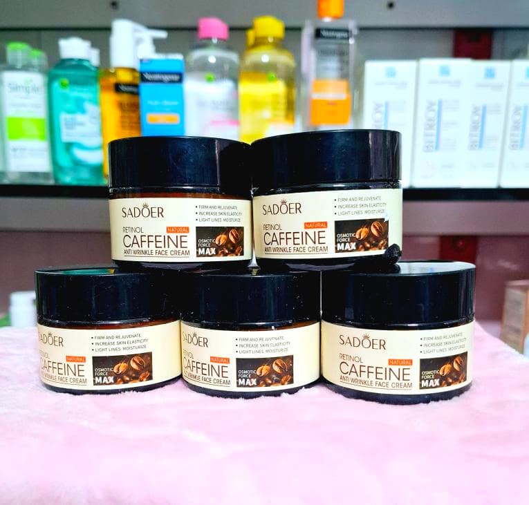 کرم جوانساز کافئین و رتینول سادور