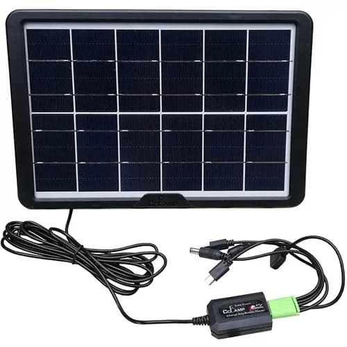 شارژر خورشیدی سی سی لمپ مدل CL-680 ظرفیت 8 وات