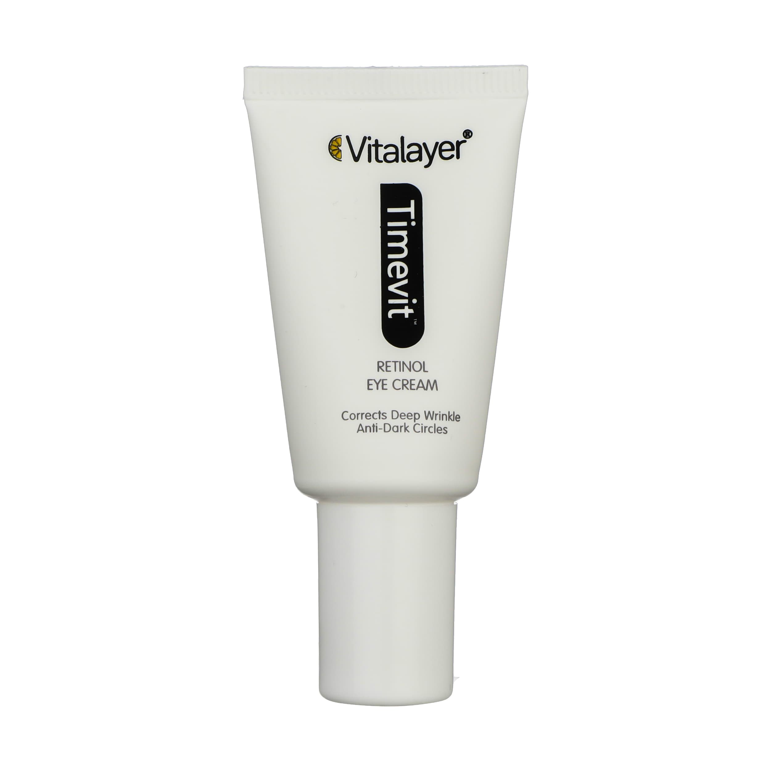 کرم دور چشم ویتالیر مدل Timevit حجم 15 میلی لیتر