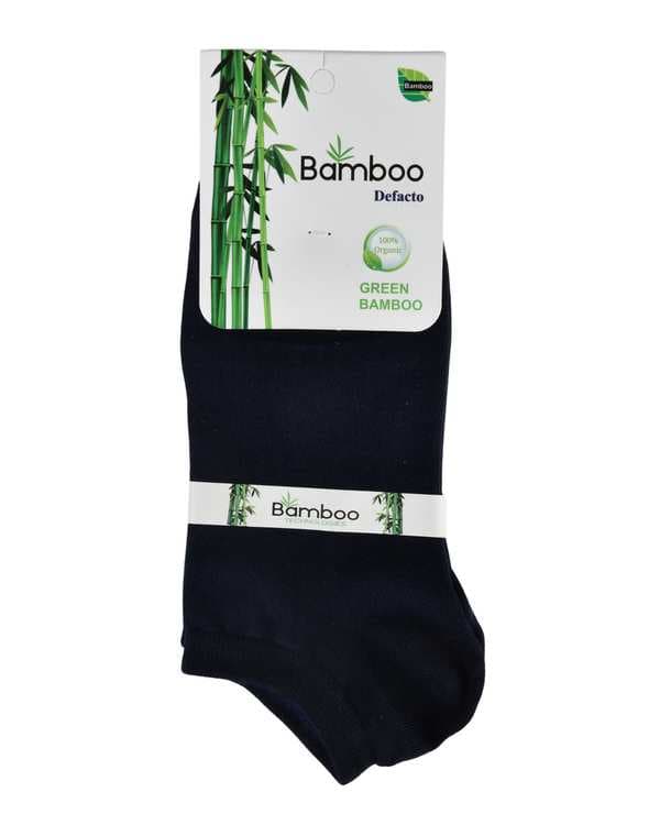 جوراب مچی گیاهی بامبو سرمه ای اورجینال Original کد AA6030