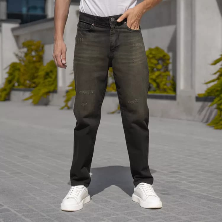 شلوار جین مردانه مام گازوئیلی کد 27229