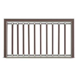 رک جای شلوار کشویی عرض 90 طوسی تیره رونیا مدل 6180490 سری هرا