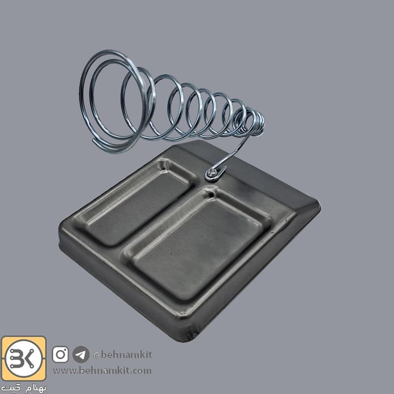 پایه هویه تمام فلزی چهارگوش / جدید