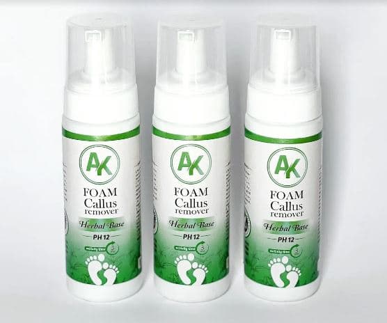 کالوس ریموور پینه بردار فومی 230 میل ای کا AK پدیکور