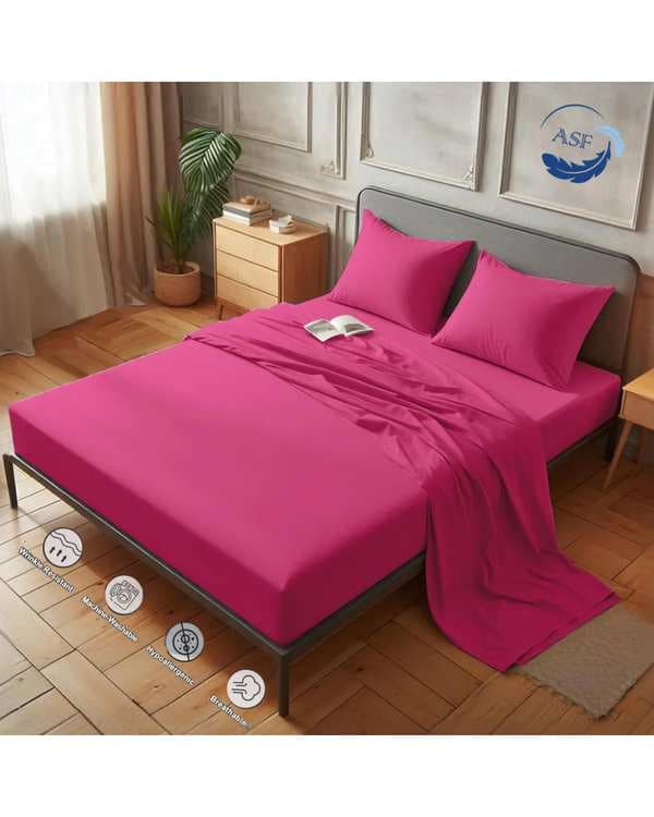 رو انداز دو نفره سرخابی ای اس اف ASF مدل MINIMALUX