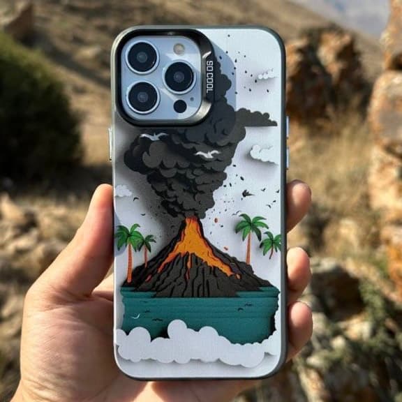 قاب نچرال کوه آتشفشان