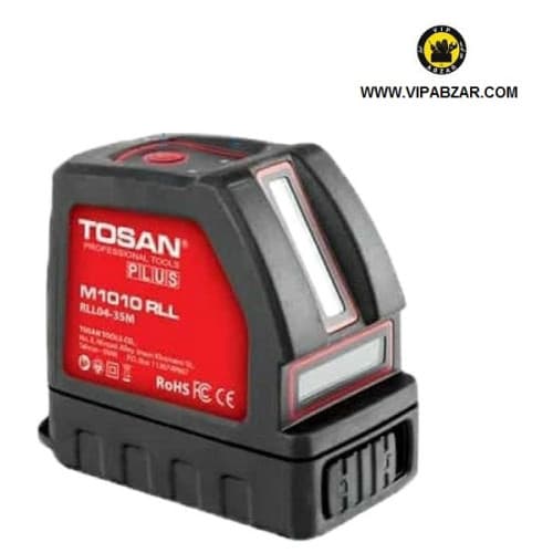تراز لیزری2خط(نورقرمز)مدلM1010RLLتوسن