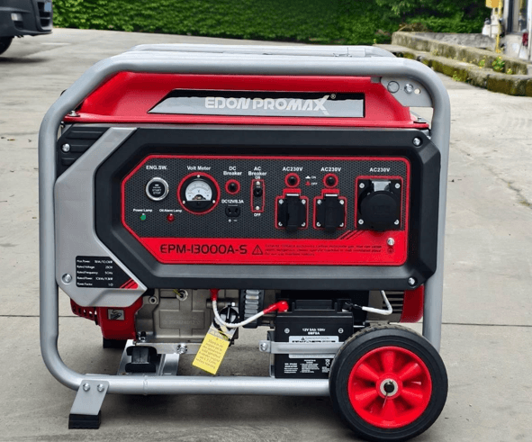 موتور برق بنزینی ادون مدل EPM13000A-S ظرفیت ۱۰ کیلووات تک فاز ریموت استارت