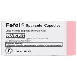 کپسول ففول ویتامینز اینترافارم 30 عدد