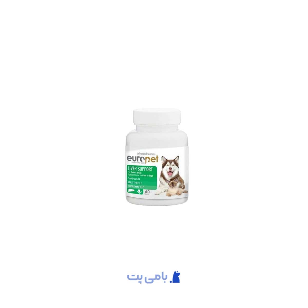 مکمل سگ یوروپت تقویت کننده کبد 60 عددی