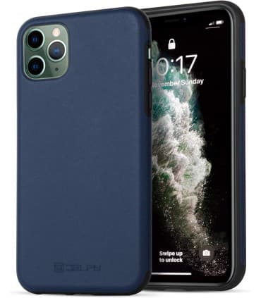 قاب موبایل دلفی مدل DermaCase مناسب برای آیفون 11 Pro Max/XS Max - رنگ قهوه‌ای