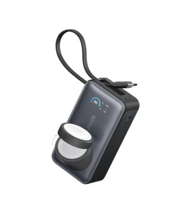 پاوربانک ۱۰۰۰۰ انکر مدل Anker MagGo (10K, 35W) A1657| رنگ مشکی