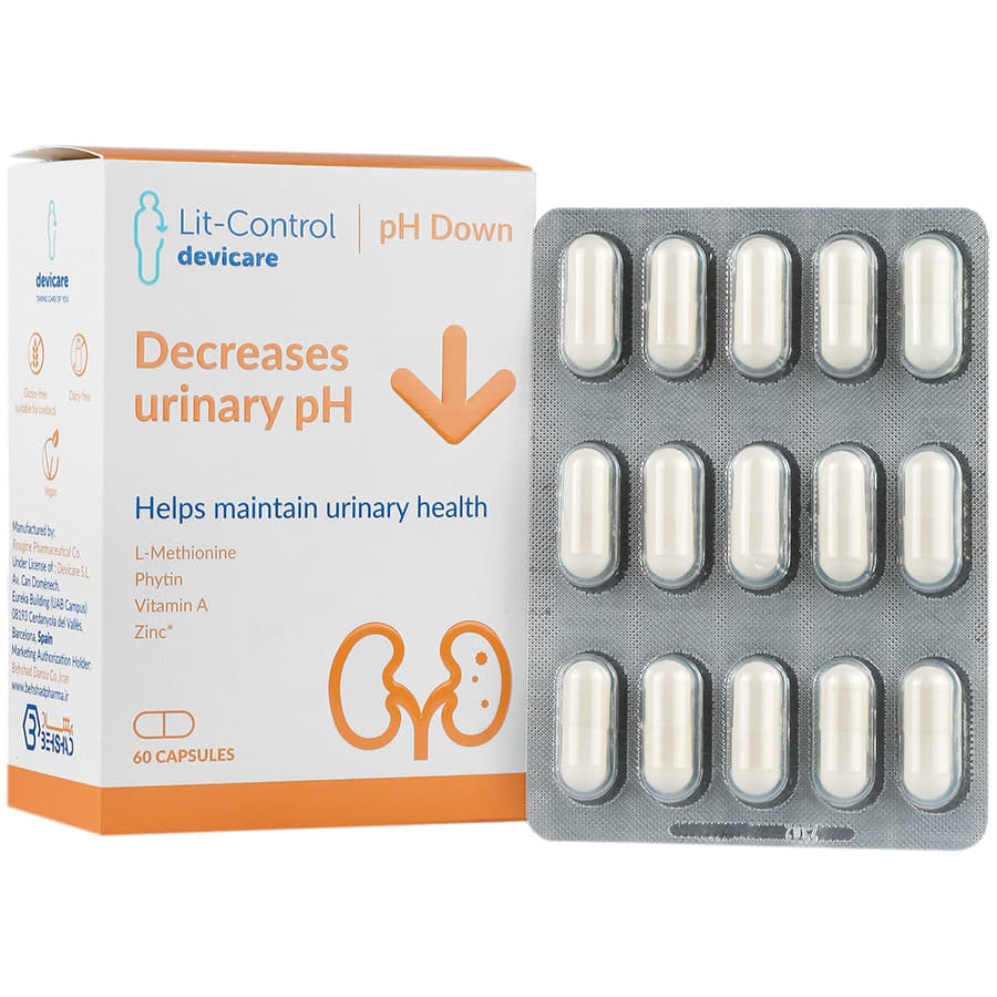 لیت کنترل پی اچ داون بهشاد دارو انقضا 2025/09