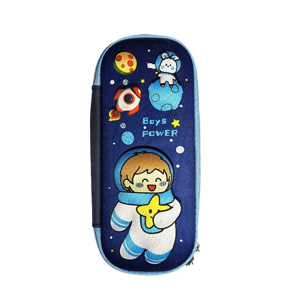 جامدادی پارچه ای پسرانه طرح فضانورد کد 8488