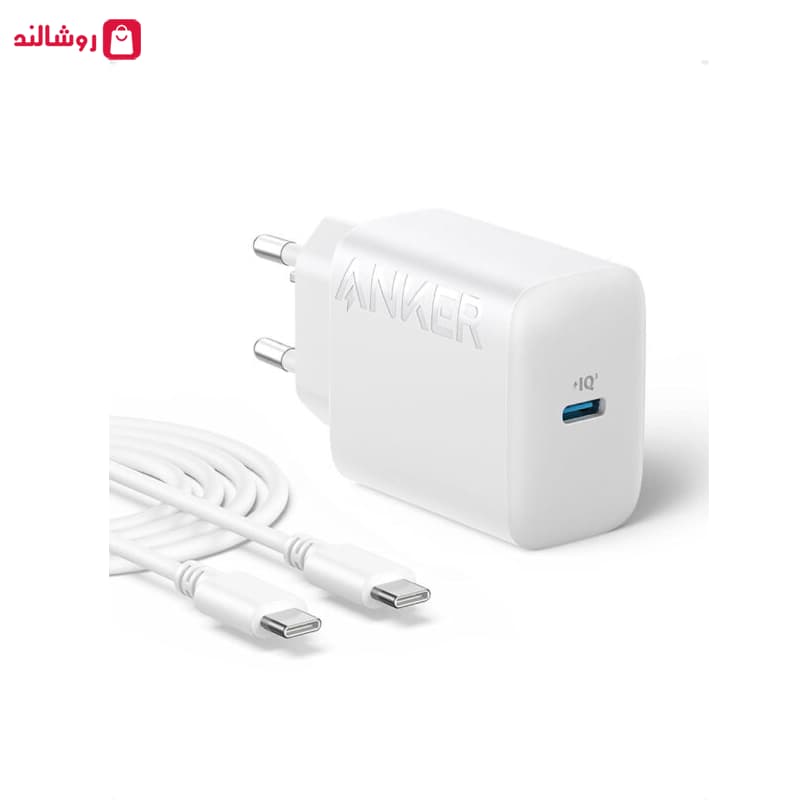 شارژر دیواری 20 وات انکر مدل B2347 به همراه کابل 1.5 متری